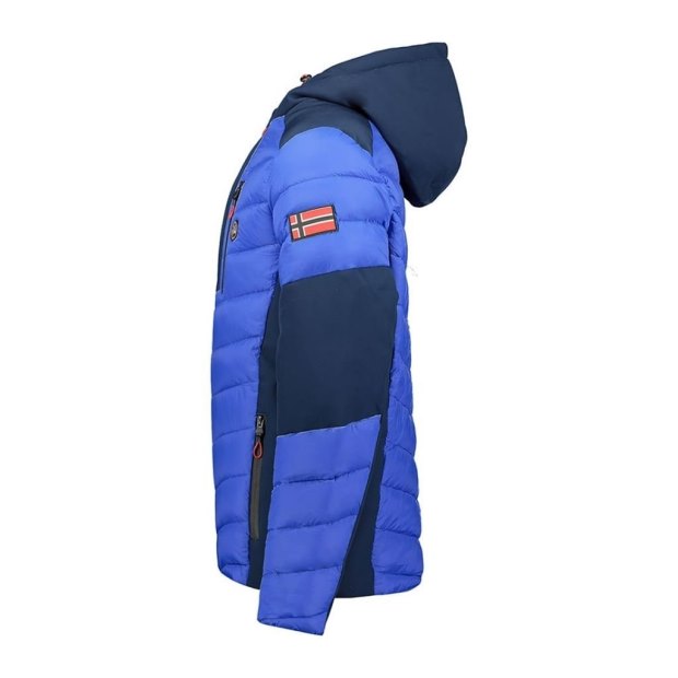Geographical Norway Parka De Hombre Doysun Azul Eléctrico Blu