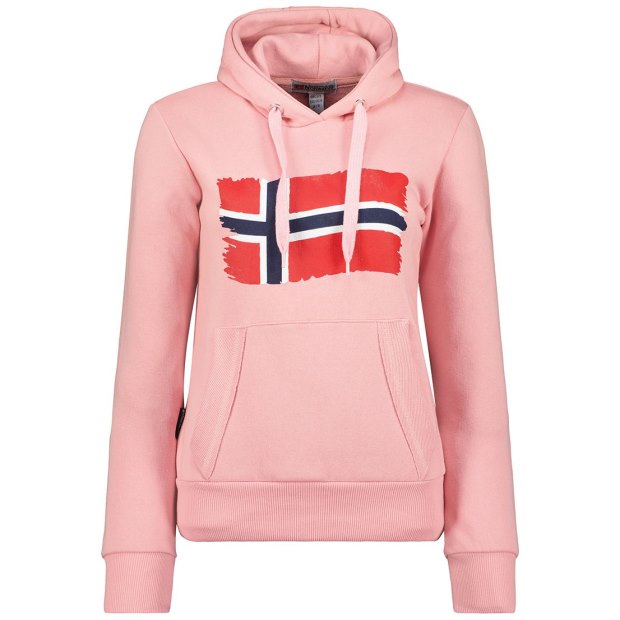Geografia Norvegia Sudadera De Mujer Florence Rosa Claro Rosa
