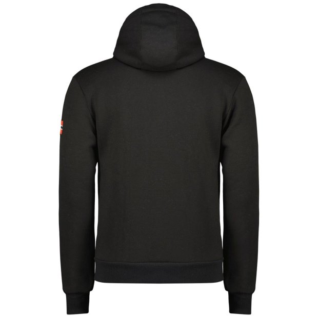 Geografico Norvegia Gasille Hombre Negro Nero