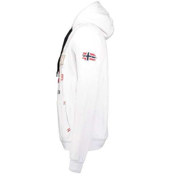 Geographical Norway Guitre Hombre Blanco Bianco