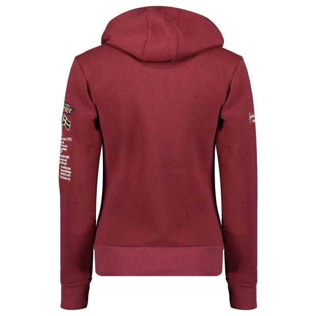 Geografica Norvegia Sudadera De Hombre Gymclass Burdeos Burdeos