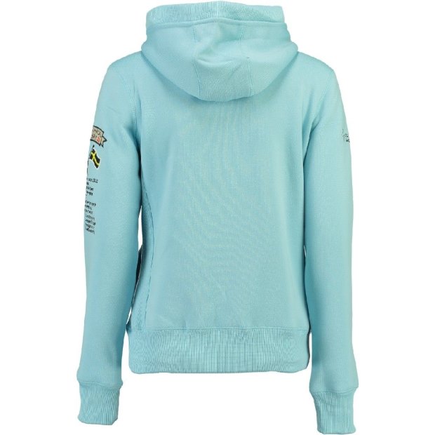 Geografico Norvegia Sudadera De Mujer Gymclass Azul Cielo Blu