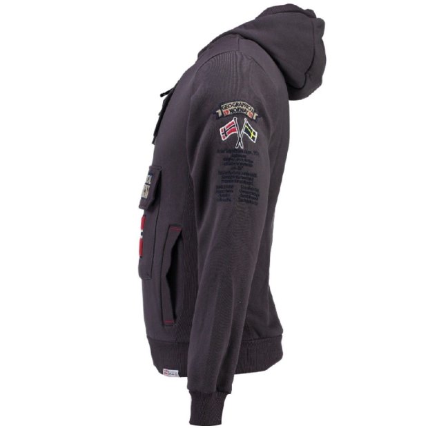 Geographical Norway Sudadera De Mujer Gymclass Gris Oscuro Grey