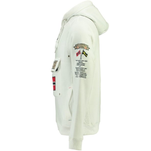 Geografico Norvegia Sudadera De Mujer Gymclass Blanco Bianco