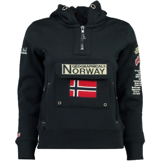 Geografico Norvegia Sudadera De Mujer Gymclass Azul Marino Navy