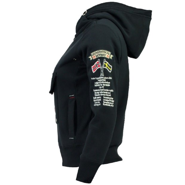 Geografico Norvegia Sudadera De Mujer Gymclass Azul Marino Navy