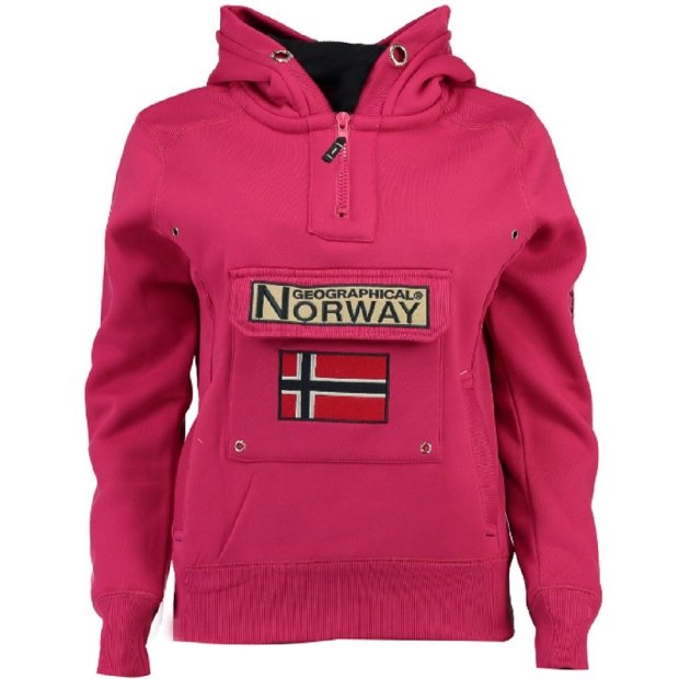 Geographical Norway Sudadera De Niños Gymclass Fucsia Fucsia