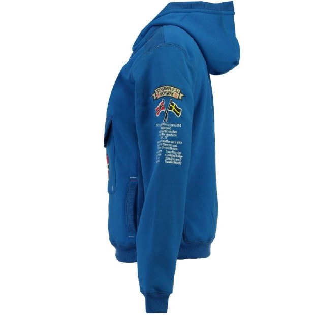Geographical Norway Sudadera De Niños Gymclass Azul Eléctrico Blue
