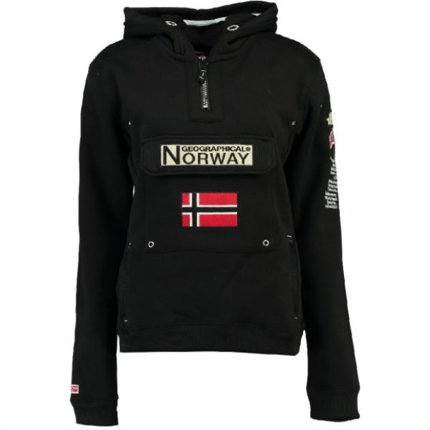 Geografico Norvegia Sudadera De Niños Gymclass Negro Nero