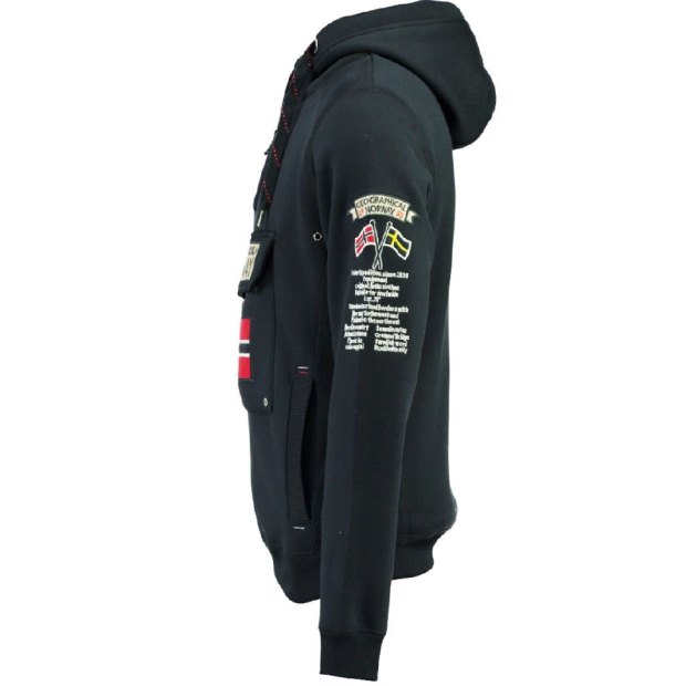 Sudadera De Niños Gymclass Azul Marino Navy Geographic Norvegia