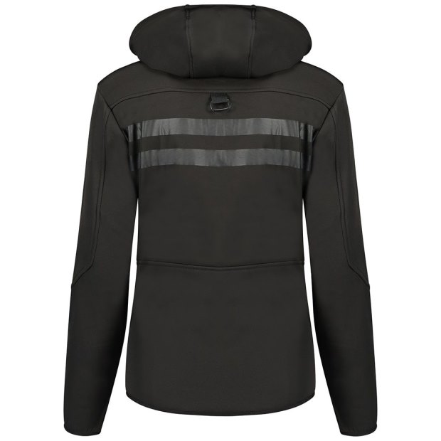 Geographical Norway Chaqueta Softshell De Mujer Reine Negro / Llamativo Rosa Rosa