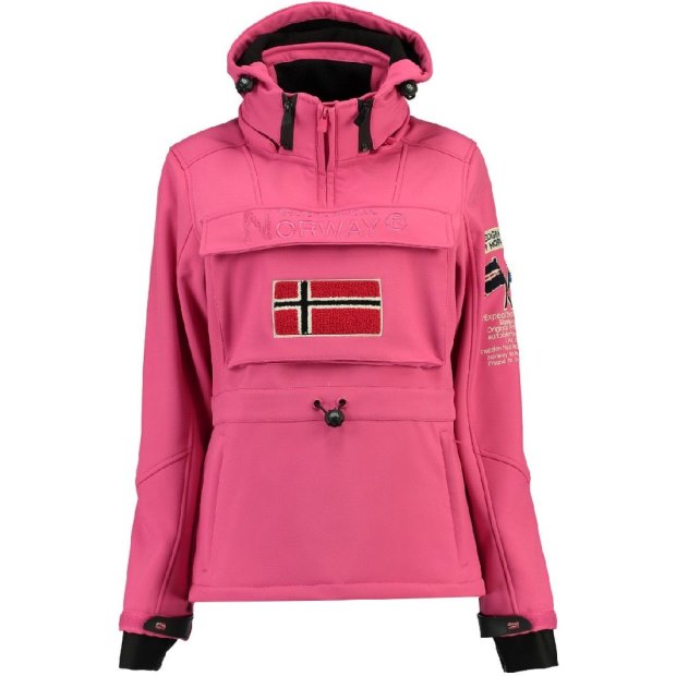 Geographical Norway Chaqueta Softshell De Mujer Tilsit Fucsia Fucsia