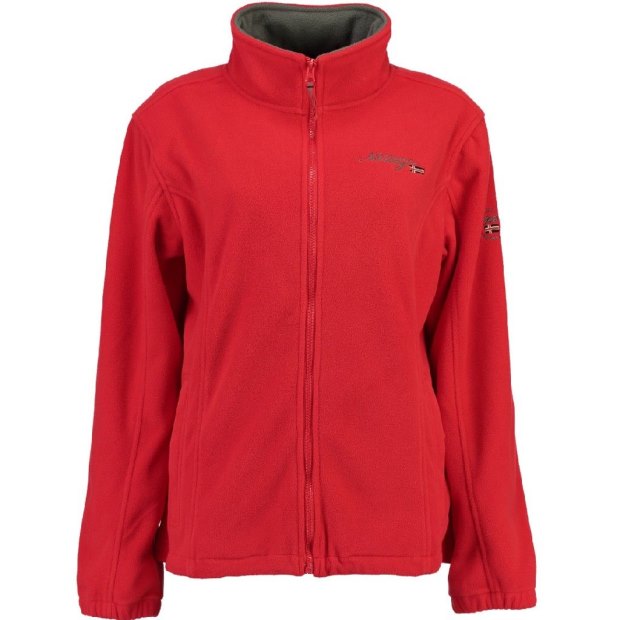 Geografico Norvegia Polar De Mujer Usky Rojo Rosso